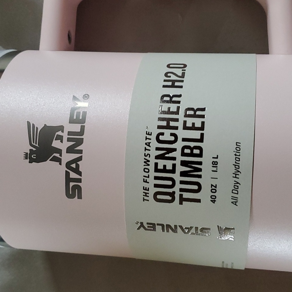 🎉HOST PICK🆕️STANLEY 40oz STAINLESS STEEL H2.0 FLOWSTATE QUENCHER TUMBLER BLOOM - Picture 6 of 10
